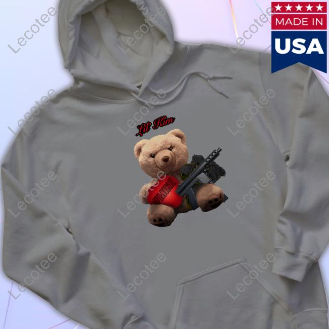#Mine Teddy With Gun Crewneck Sweatshirt